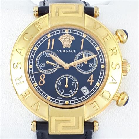 black versace watch men|versace watch with chronograph q5c.